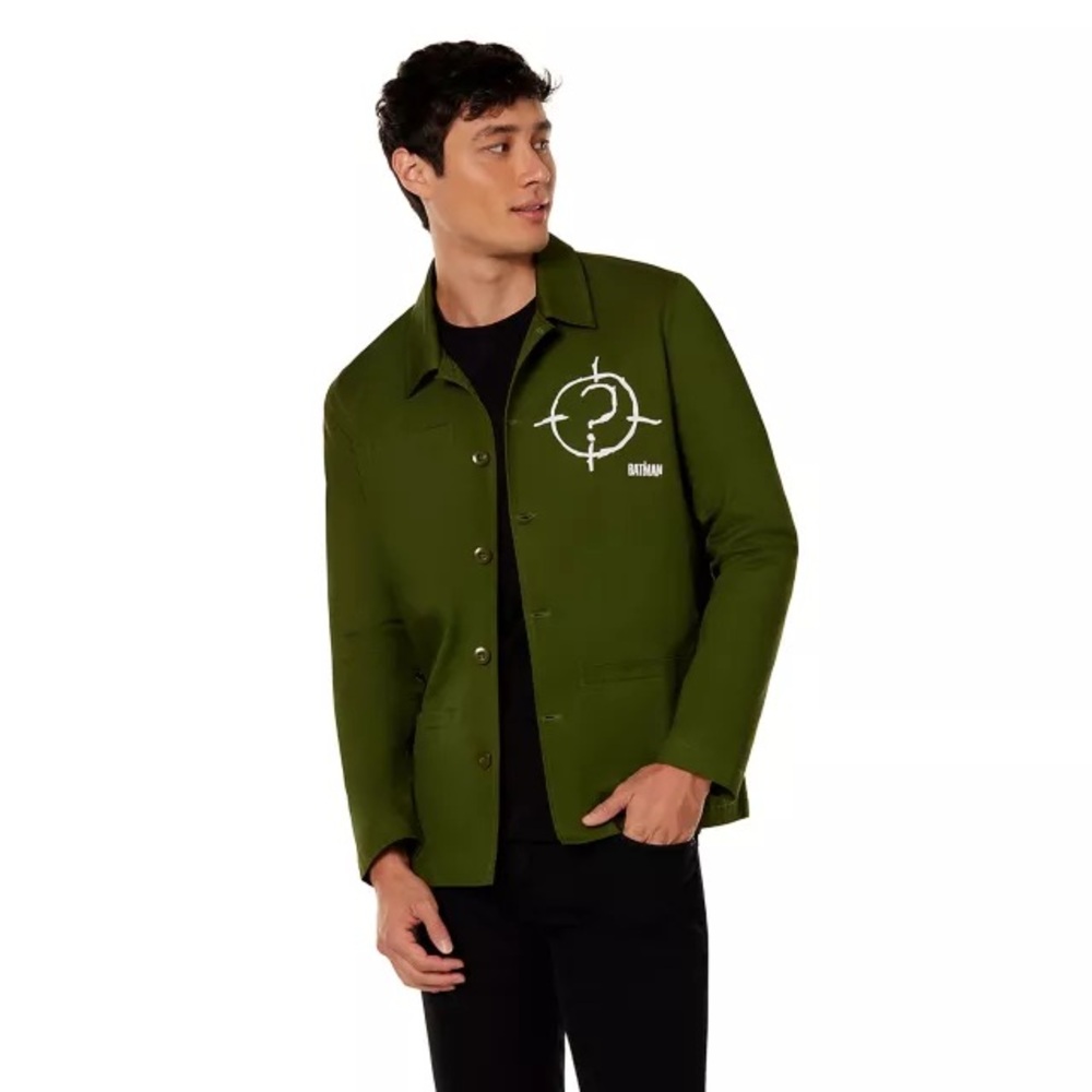 The Batman -The Riddler's Jacket Green Size Large